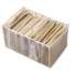 Organizator haine 36 x 20 x 25 cm alb