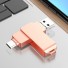 OTG USB flash disk 3.0 ružová