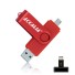OTG USB flash disk J8 červená