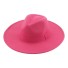 Pălărie de pâslă roz