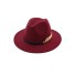 Pălărie unisex burgundy