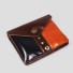 Pánska cestovné kožená peňaženka M338 čierna