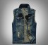 Pánska džínsová vesta F1284 9