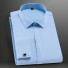 Pánska košeľa F517 svetlo modrá