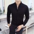 Pánska košeľa F605 čierna