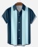 Pánska košeľa s krátkym rukávom F846 svetlo modrá