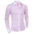 Pánská košile F627 růžová