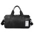 Pánska kožená cestovná taška T481 čierna