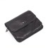 Pánska kožená mini peňaženka čierna