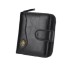 Pánska kožená peňaženka M196 čierna