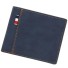 Pánska kožená peňaženka M492 tmavo modrá