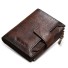 Pánska kožená peňaženka M564 tmavo hnedá