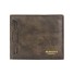 Pánska kožená peňaženka M571 tmavo hnedá