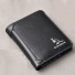 Pánska kožená peňaženka M572 čierna