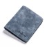 Pánska kožená peňaženka M664 tmavo modrá
