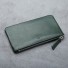 Pánska kožená peňaženka M669 tmavo zelená