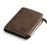Pánska kožená peňaženka M671 tmavo hnedá