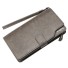 Pánska kožená peňaženka veľká M552 sivá