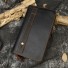 Pánská kožená peněženka M228 tmavě hnědá