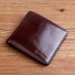 Pánská kožená peněženka M460 tmavě hnědá
