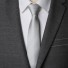 Pánská kravata T1221 světle šedá