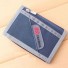 Pánská peněženka na suchý zip M668 tmavě modrá