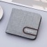 Pánská peněženka na zip M440 světle šedá