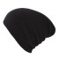 Pánská pletená čepice J3516 černá