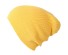 Pánská pletená čepice J3516 žlutá