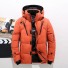 Pánska zimná bunda F1059 oranžová