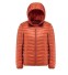 Pánska zimná bunda J2933 oranžová
