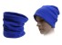 Pánská zimní čepice a nákrčník 2v1 J3240 modrá