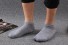 Pánske členkové ponožky - 10 párov sivá