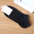 Pánske členkové ponožky - 3 páry čierna