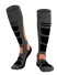 Pánske dlhé ponožky na zimu Lyžiarske termo ponožky Teplé kompresné ponožky na lyže vo veľkosti 39-43 oranžová