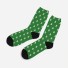 Pánske dlhé ponožky zelená
