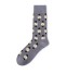 Pánské dlouhé ponožky tmavě šedá