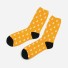 Pánské dlouhé ponožky žlutá