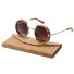 Pánske drevené slnečné okuliare E2001 1