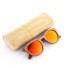 Pánské dřevěné sluneční brýle E2160 4