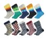 Pánske farebné ponožky - 10 párov 7