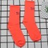 Pánske fluorescenčné ponožky oranžová
