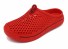 Pánské gumové nazouvací pantofle červená