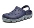 Pánske gumové sandále tmavo modrá