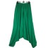 Pánské harémové kalhoty F1563 zelená