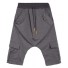 Pánské harémové kalhoty F1615 šedá