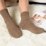 Pánske kašmírové ponožky hnedá