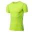 Pánske kompresné tričko F1776 neónová zelená
