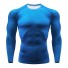 Pánske kompresné tričko F1796 modrá
