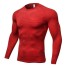 Pánské kompresní tričko F1758 červená